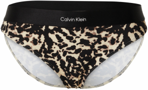 Calvin Klein Swimwear Bikinové nohavičky  béžová / hnedá / čierna