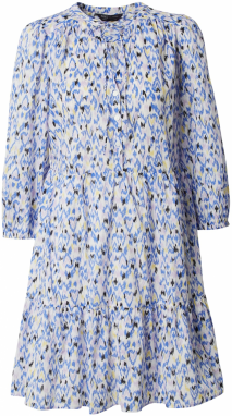 Marks & Spencer Šaty  béžová / kráľovská modrá / orgovánová