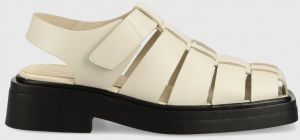 Kožené sandále Vagabond Shoemakers Eyra dámske, béžová farba,