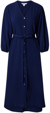 Wallis Košeľové šaty  námornícka modrá