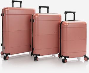 Súprava troch cestovných kufrov Heys Zen S,M,L Coral