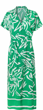 TATUUM Letné šaty 'Zerwi'  zelená / šedobiela