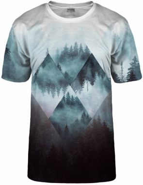 Bittersweet Paris Unisex's Geometric Forest T-Shirt Tsh Bsp693