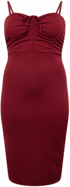 WAL G. Kokteilové šaty 'DOLLY'  vínovo červená