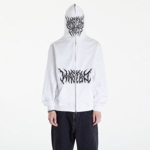 Wasted Paris Hoodie Full Zip Blitz White