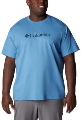 Columbia CSC BASIC LOGO SHORT SLEEVE Pánske tričko, modrá, veľkosť