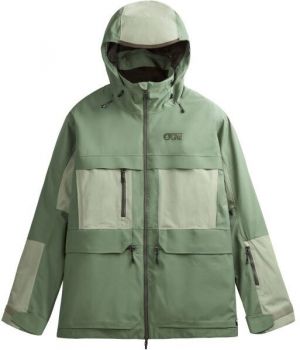 Picture STONE Pánska zimná bunda, tmavo zelená, veľkosť