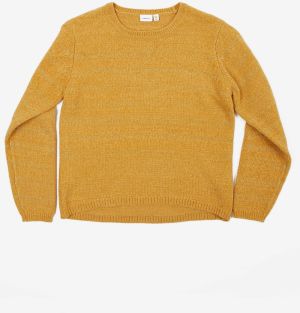 Mustard girly sweater name it Ronna - unisex