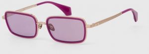 Slnečné okuliare Vivienne Westwood dámske, fialová farba, VW702440255