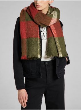 Red-green women's plaid Lee scarf - Men's