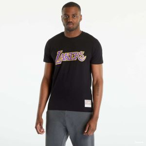 Mitchell & Ness NBA Team Logo Tee Lakers Black