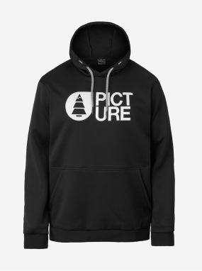 Black Mens Hoodie Picture Park - Men