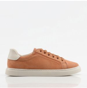 Hotiç Salmon Genuine Leather Women's Sneakers