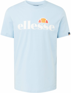 ELLESSE Tričko 'Prado'  svetlomodrá / karí / oranžová / biela