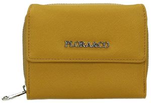 FLORA & CO Dámska peňaženka K6011 Moutarde