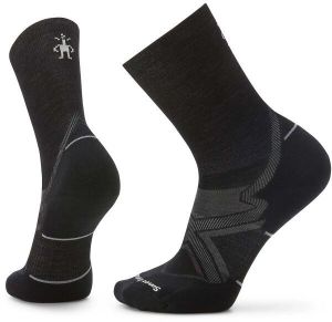 Smartwool RUN COLD WEATHER TARGETED CUSHION CREW Pánske športové ponožky, čierna, veľkosť
