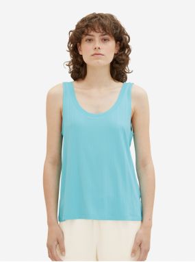 Turquoise Women's Basic Tank Top Tom Tailor - Women