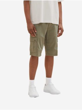 Khaki Mens Shorts with Pockets Tom Tailor - Men