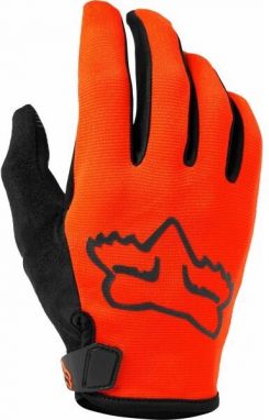 Fox RANGER Cyklistická rukavice, oranžová, veľkosť