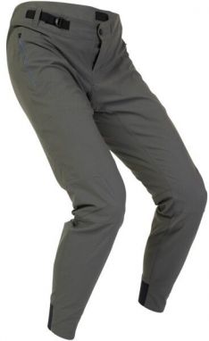 Fox RANGER Pánske cyklistické nohavice RANGER so zúženými nohavicami z odolnej elastickej tkaniny v elastickom 4- cestnom prevedení., sivá, veľkosť