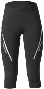 Castelli VELOCISSIMA 3 KNICKER Dámske 3/ 4 nohavice cyklistické nohavice, čierna, veľkosť