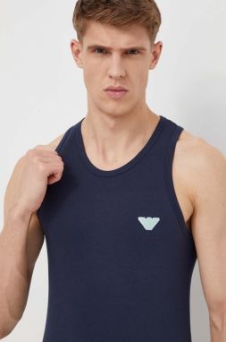 Top Emporio Armani Underwear tmavomodrá farba