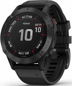 Garmin Fenix 6 PRO Black/Black Band (MAP/MUSIC) 010-02158-91