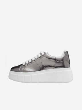 Tamaris women's silver platform sneakers - Women