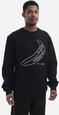 Pánska mikina Maharishi Banana Crew Sweat 9643 Čierna