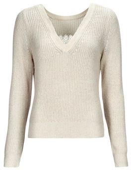 Svetre Vila  VIDEBRA REV L/S V-NECK KNIT TOP