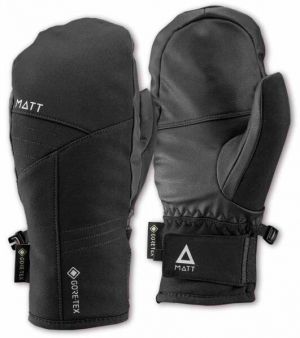 Matt SHASTA GORE-TEX MITTENS Dámske lyžiarske rukavice, čierna, veľkosť