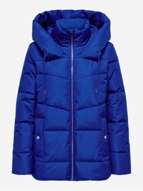 JDY Turbo Blue Quilted Jacket - Women