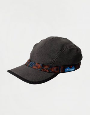 KAVU Fleece Strapcap Volcanic Grey