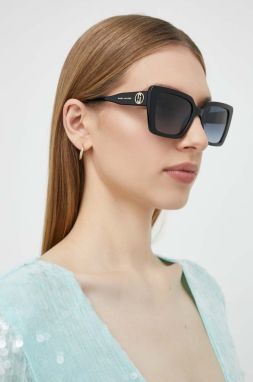 Slnečné okuliare Marc Jacobs dámske, čierna farba, MARC 733/S