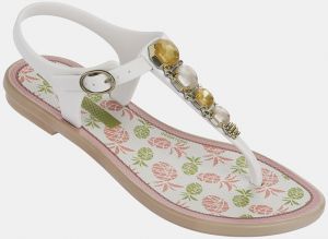 Biele dievčenské sandále Grendha