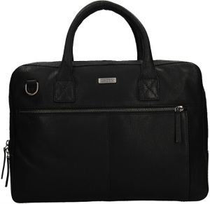 Lagen Pánska kožená taška na notebook blc/4425/20 black