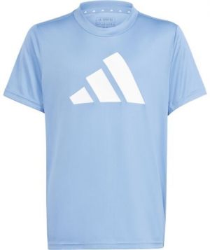 adidas TR-ES LOGO T Chlapčenské tričko, svetlomodrá, veľkosť