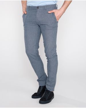 Voľnočasové nohavice pre mužov Trussardi Jeans - modrá