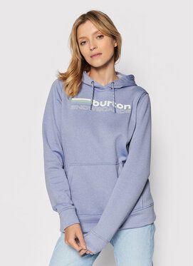 Burton Mikina Oak Fleece 16445113501 Fialová Regular Fit