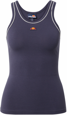 ELLESSE Top  tmavomodrá / oranžová / biela