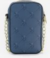 Modrá vzorovaná crossbody kabelka U.S. Polo Assn. Hampton Mini Bag galéria