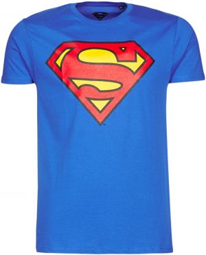 Tričká s krátkym rukávom Yurban  SUPERMAN LOGO CLASSIC