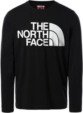 The North Face M STANDARD LS TEE Pánske tričko s dlhým rukávom, čierna, veľkosť