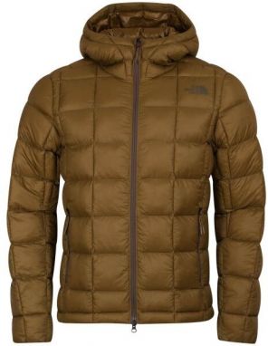 The North Face M THERMOBALL SUPER HOODIE Pánska bunda, khaki, veľkosť