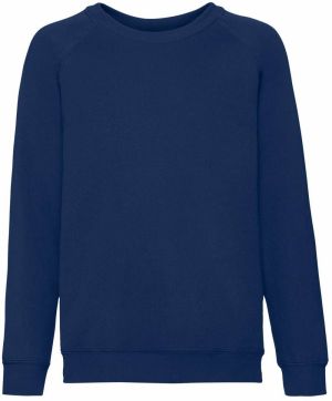 Granatowa bluza dziecięca Raglan Sweat Fruit of the Loom