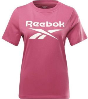 Reebok RI BL TEE Dámske tričko, ružová, veľkosť