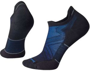 Smartwool RUN TARGETED CUSHION LOW ANKLE Pánske športové ponožky, čierna, veľkosť