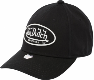 Von Dutch Originals Čiapka 'DENVER'  čierna / šedobiela