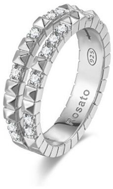 Rosato Originálne strieborný prsteň so zirkónmi cubic RZA013 52 mm