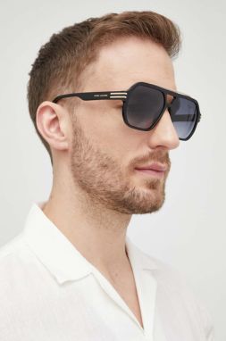 Slnečné okuliare Marc Jacobs pánske, čierna farba, MARC 753/S